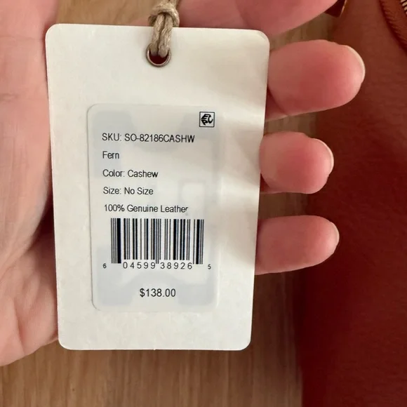 HOBO crossbody bag small leather tan - Picture 2 of 6